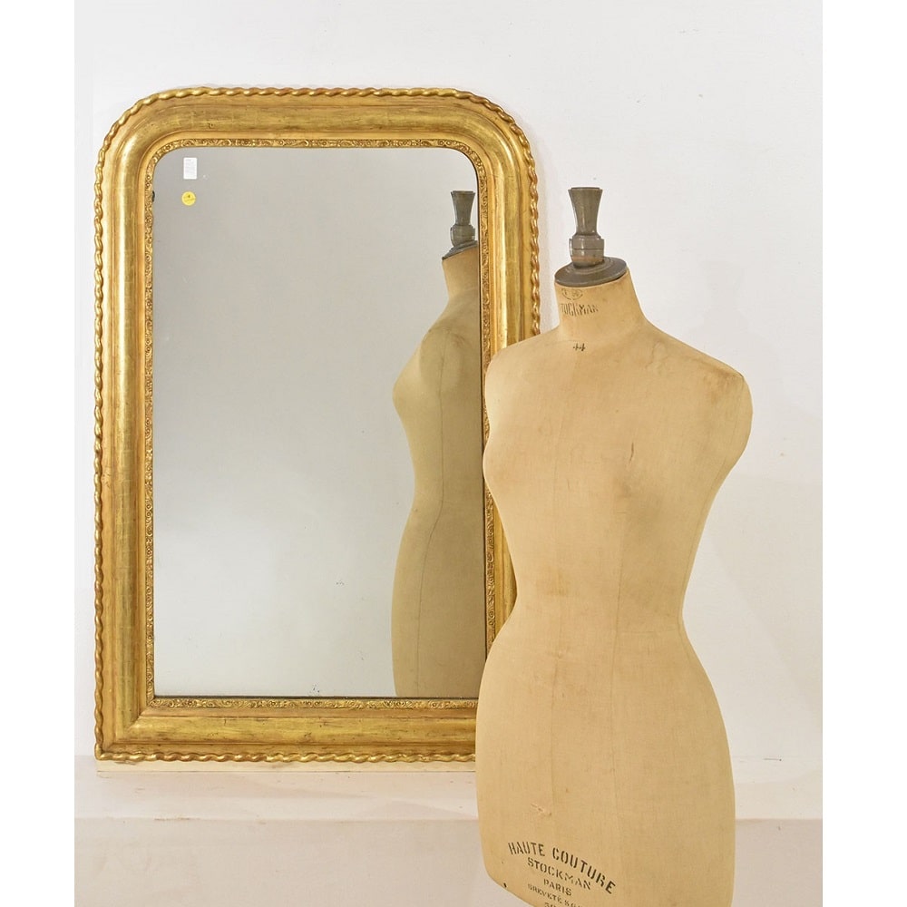 Antique Golden Louis Philippe Mirror